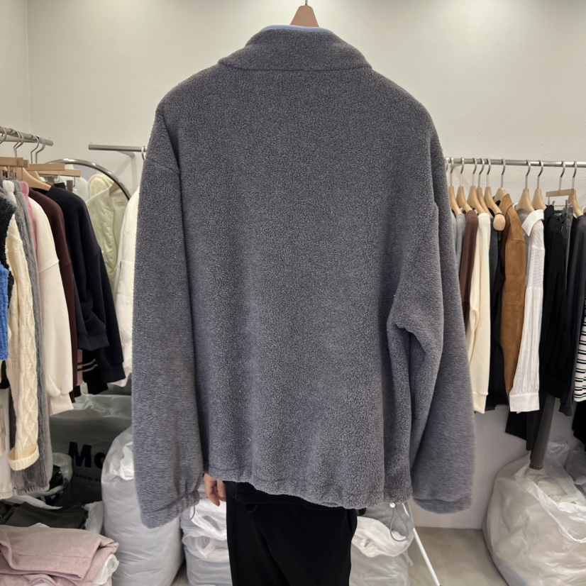 LELEN韓國直郵㊣女裝新品時尚真品推薦25秋冬休閑夾克口袋拉鏈LELEN夾克