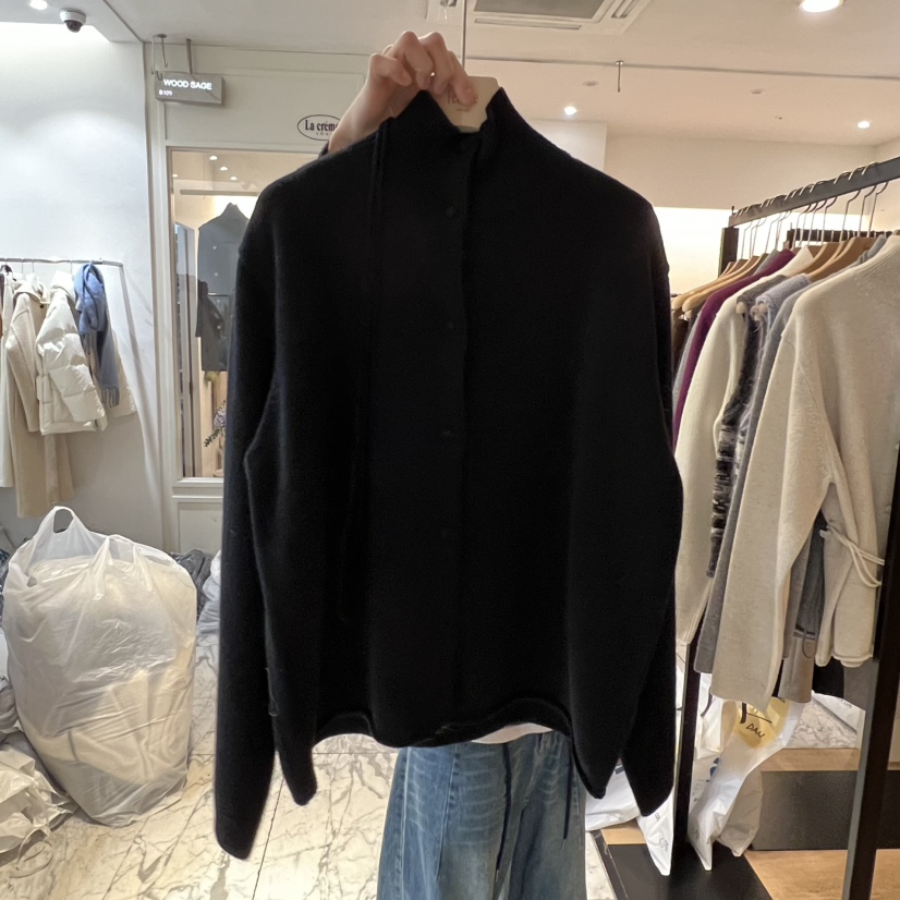 LA MAGIE FEMME東大門㊣代購女士新品真品職業針織衫含腰帶Lamagie Femme針織衫圖色4