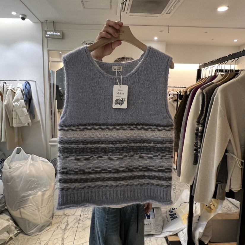 LA MAGIE FEMME韓國代購㊣女士新款休閑熱賣人氣吊帶背心Lamagie Femme吊帶/背心圖色1