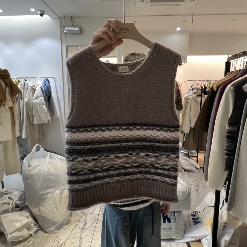 LA MAGIE FEMME韓國代購㊣女士新款休閑熱賣人氣吊帶背心Lamagie Femme吊帶/背心圖色2