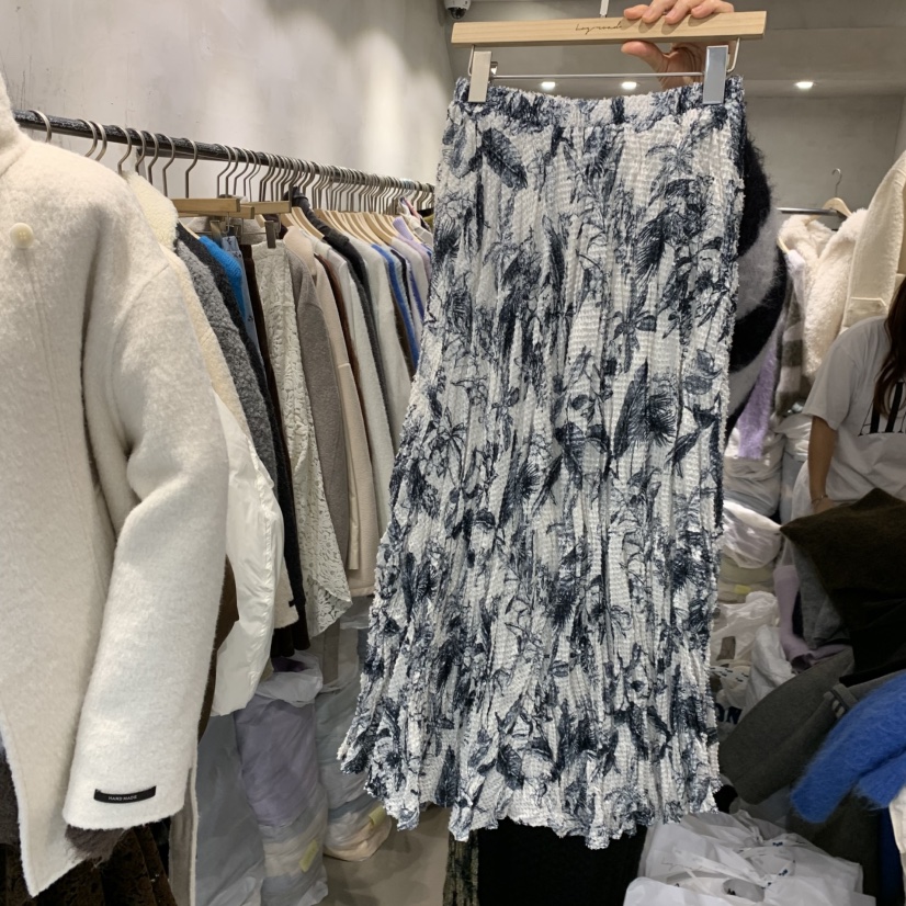 LOGROAD韓國直郵㊣女裝新款休閑真品人氣時尚職業半身裙中短裙LOG ROAD半身裙/中短裙