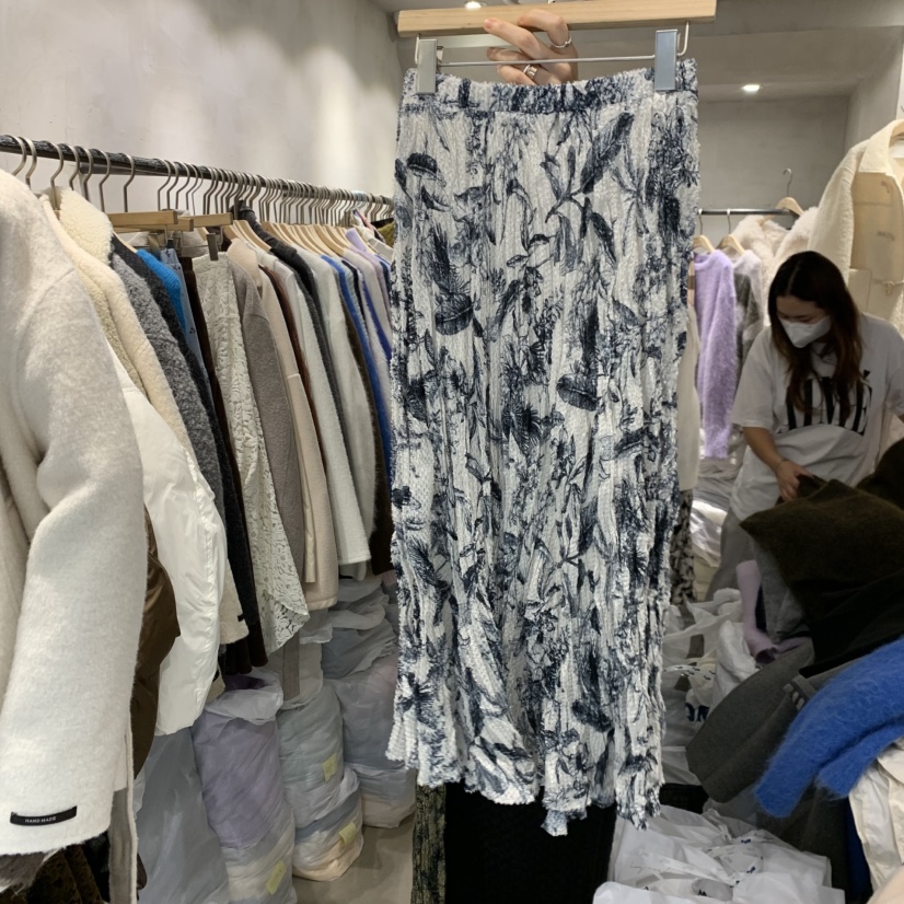 LOGROAD韓國直郵㊣女裝新款休閑真品人氣時尚職業半身裙中短裙LOG ROAD半身裙/中短裙圖色2