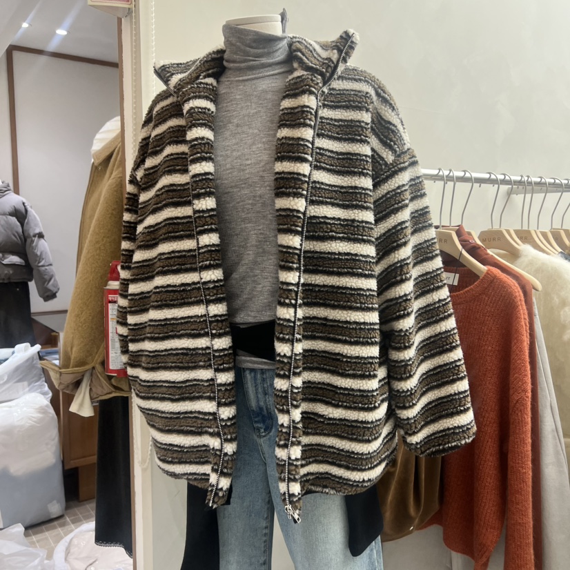 MURR東大門㊣直郵女士新款熱賣職業推薦25秋冬時尚人氣夾克MURR夾克圖色1