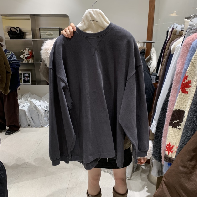 TEMPTING東大門㊣代購女士新款職業人氣休閑推薦25秋冬長袖T恤TEMPTING長袖T恤圖色6