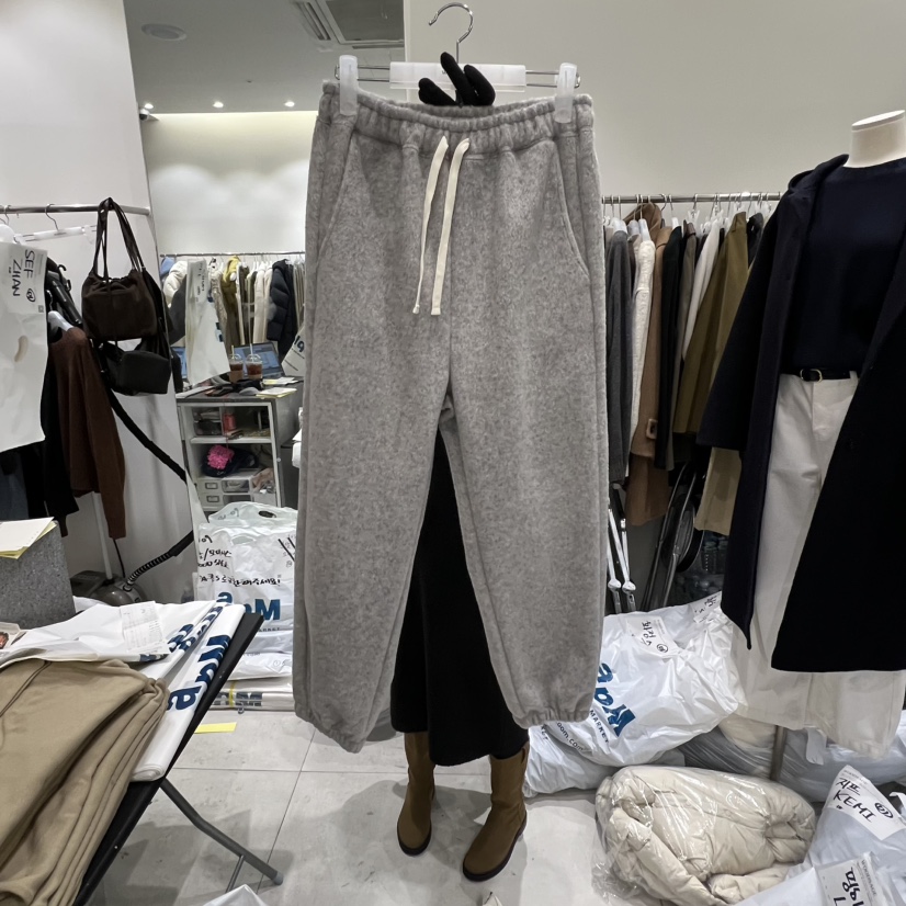 WOOD SAGE韓國直郵㊣女士新品人氣25秋冬推薦時尚休閑休閑褲WOOD SAGE休閑褲圖色3