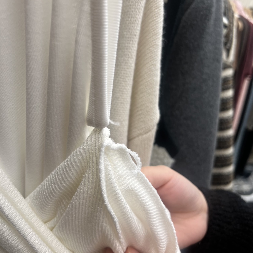 MURR東大門㊣代購女裝新品休閑推薦職業時尚25秋冬長袖T恤假兩件MURR長袖T恤