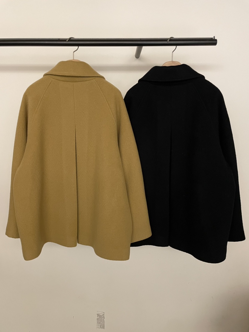 BOLD-A東大門㊣直郵女裝新款時尚職業人氣推薦25秋冬短款大衣RE BOLD短款大衣