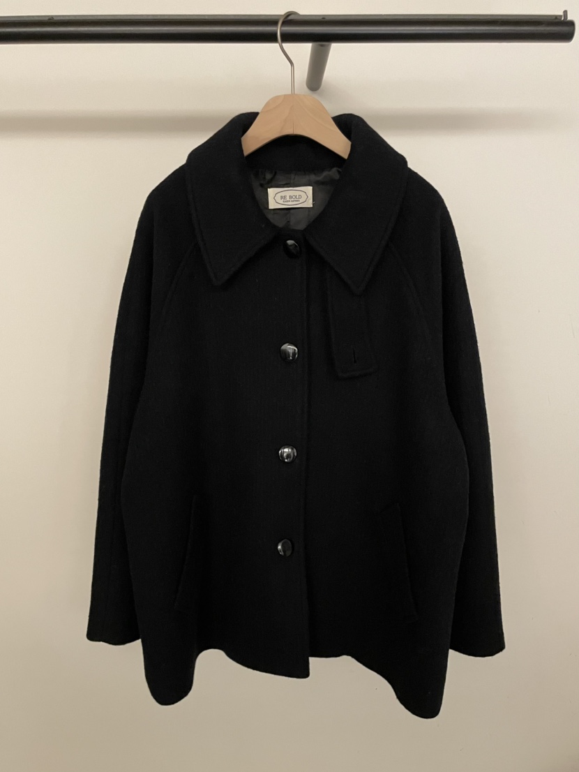 BOLD-A東大門㊣直郵女裝新款時尚職業人氣推薦25秋冬短款大衣RE BOLD短款大衣圖色2