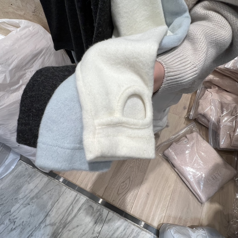 LIFFEY東大門㊣代購女士新品熱賣休閑真品25秋冬長袖T恤羊毛高領LIFFEY長袖T恤