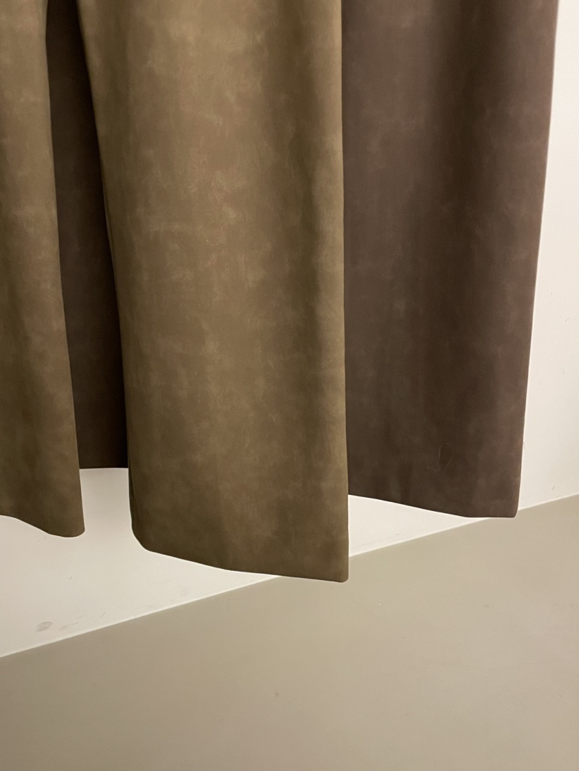 BOLD-A東大門㊣直郵女裝新款25秋冬時尚職業休閑褲皮革褶裥RE BOLD休閑褲