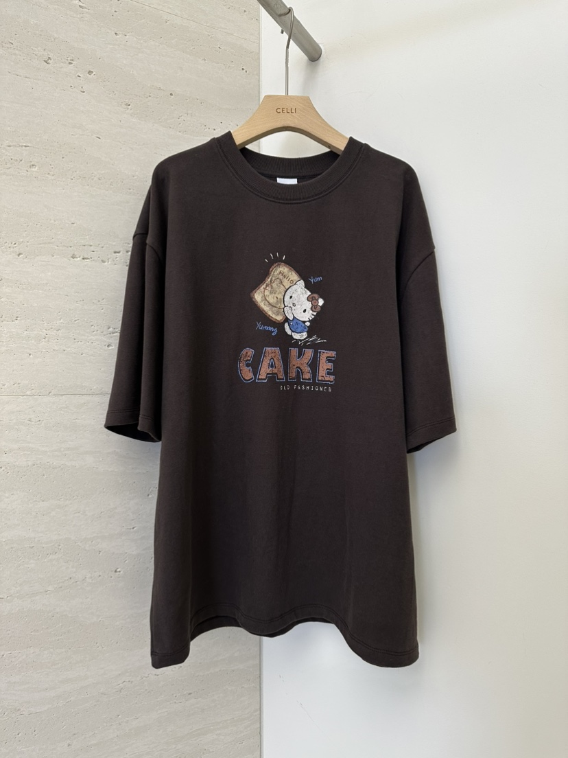 CELLI韓國代購㊣女裝新款熱賣職業人氣真品休閑時尚推薦T恤CELLIT恤圖色1