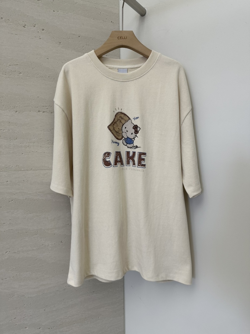 CELLI韓國代購㊣女裝新款熱賣職業人氣真品休閑時尚推薦T恤CELLIT恤圖色2