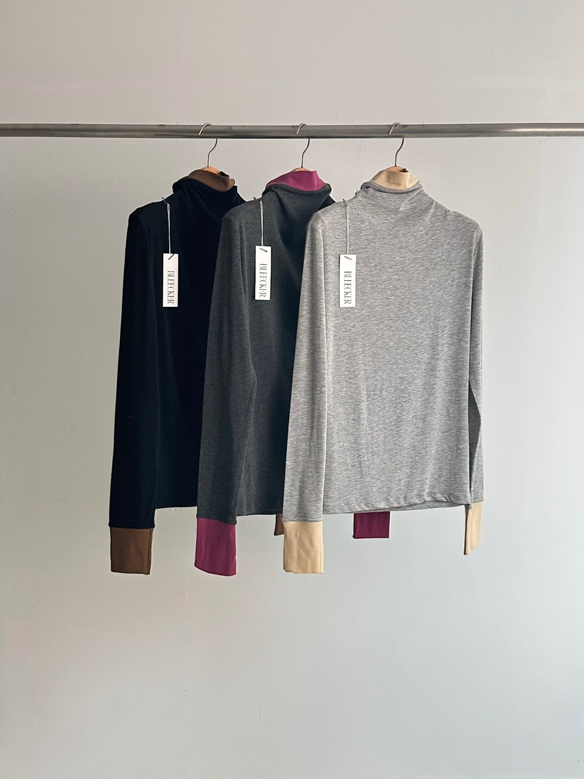 BLEECKER東大門㊣代購女裝新品推薦真品25秋冬休閑熱賣長袖T恤BLEECKER長袖T恤