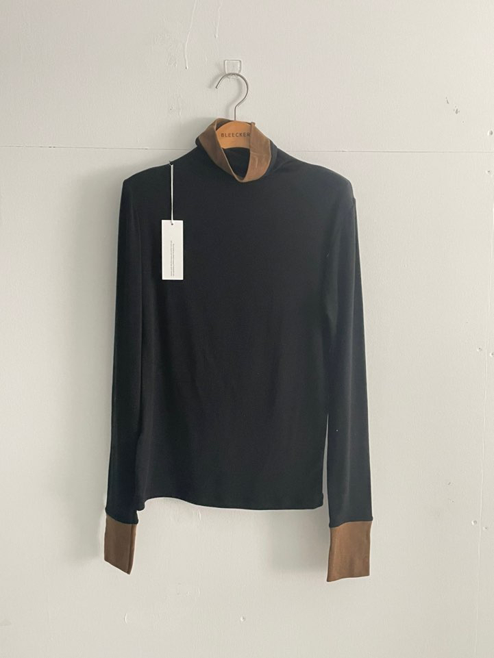BLEECKER東大門㊣代購女裝新品推薦真品25秋冬休閑熱賣長袖T恤BLEECKER長袖T恤圖色1