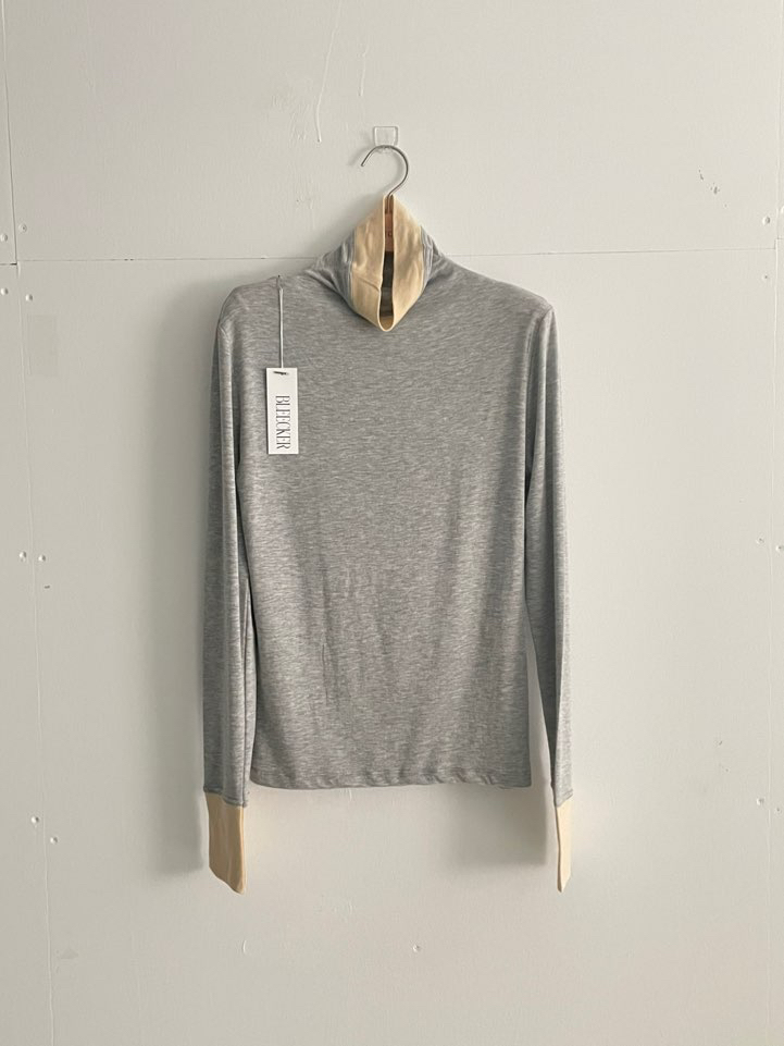 BLEECKER東大門㊣代購女裝新品推薦真品25秋冬休閑熱賣長袖T恤BLEECKER長袖T恤圖色3