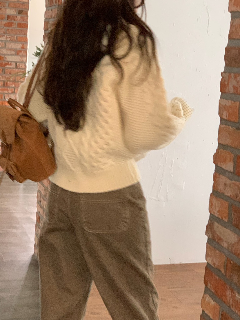 BLEECKER東大門㊣代購女裝新款人氣25秋冬推薦熱賣針織衫羊毛BLEECKER針織衫