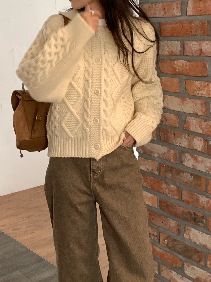 BLEECKER東大門㊣代購女裝新款人氣25秋冬推薦熱賣針織衫羊毛BLEECKER針織衫