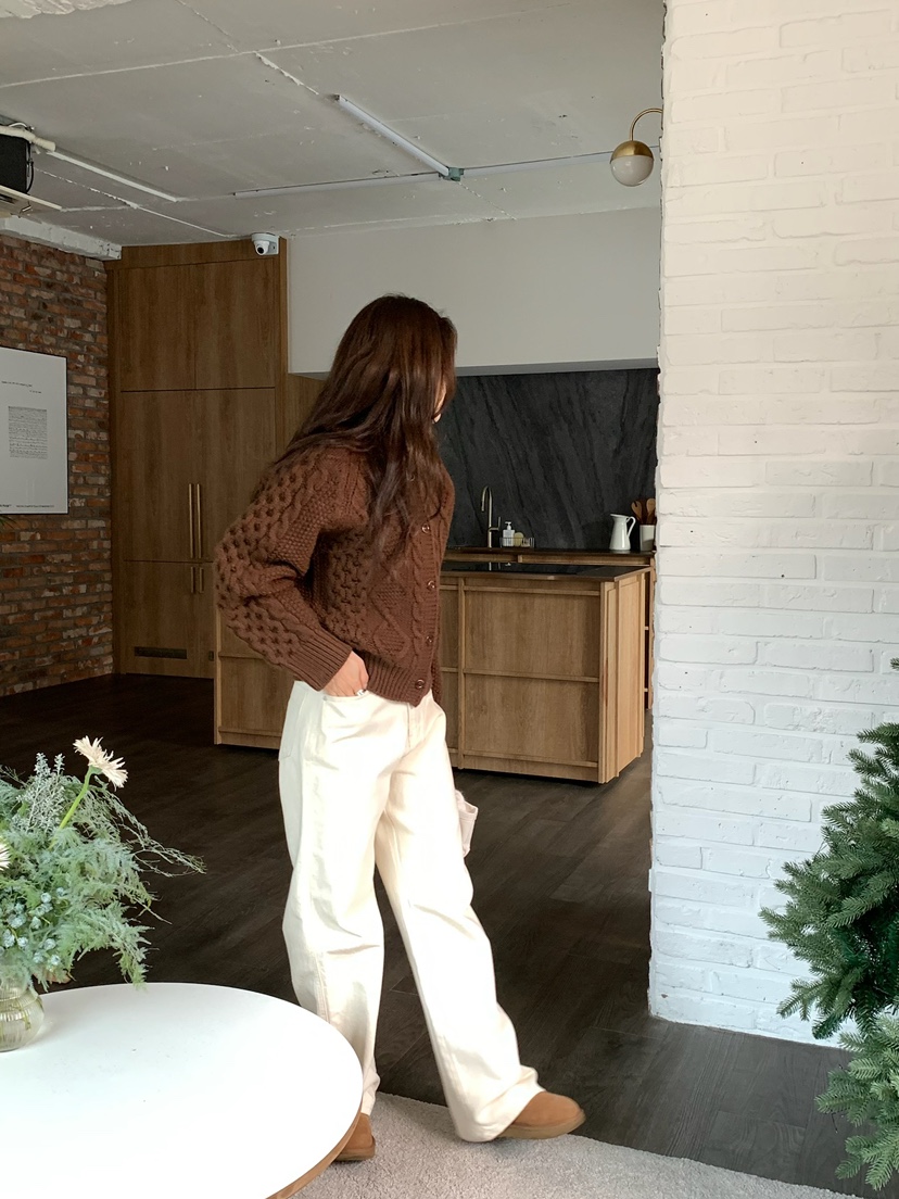 BLEECKER東大門㊣代購女裝新款人氣25秋冬推薦熱賣針織衫羊毛BLEECKER針織衫