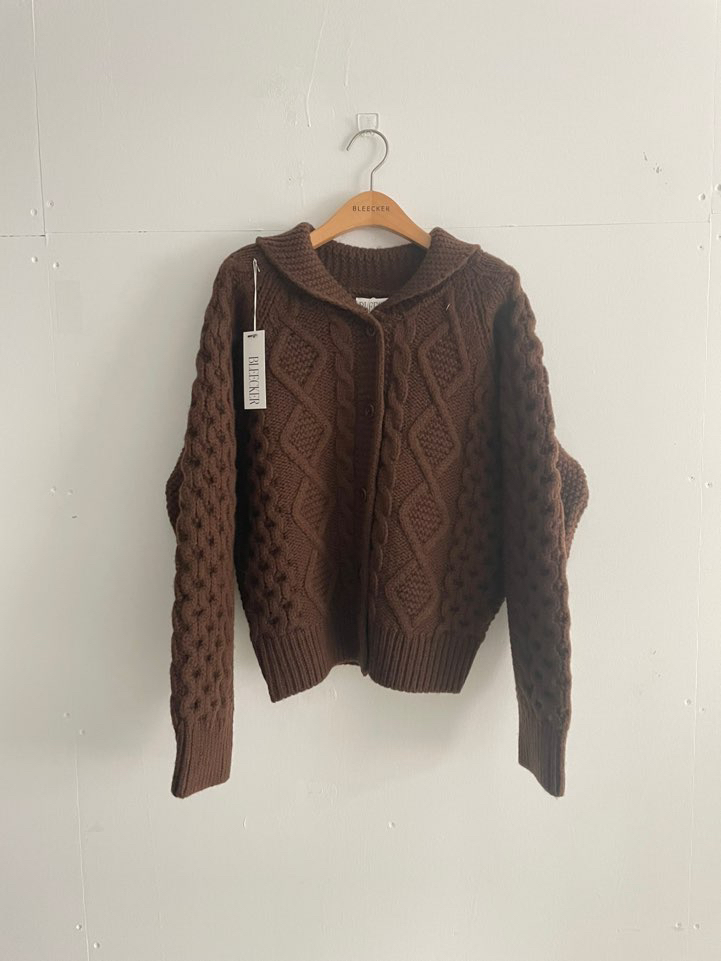 BLEECKER東大門㊣代購女裝新款人氣25秋冬推薦熱賣針織衫羊毛BLEECKER針織衫圖色2