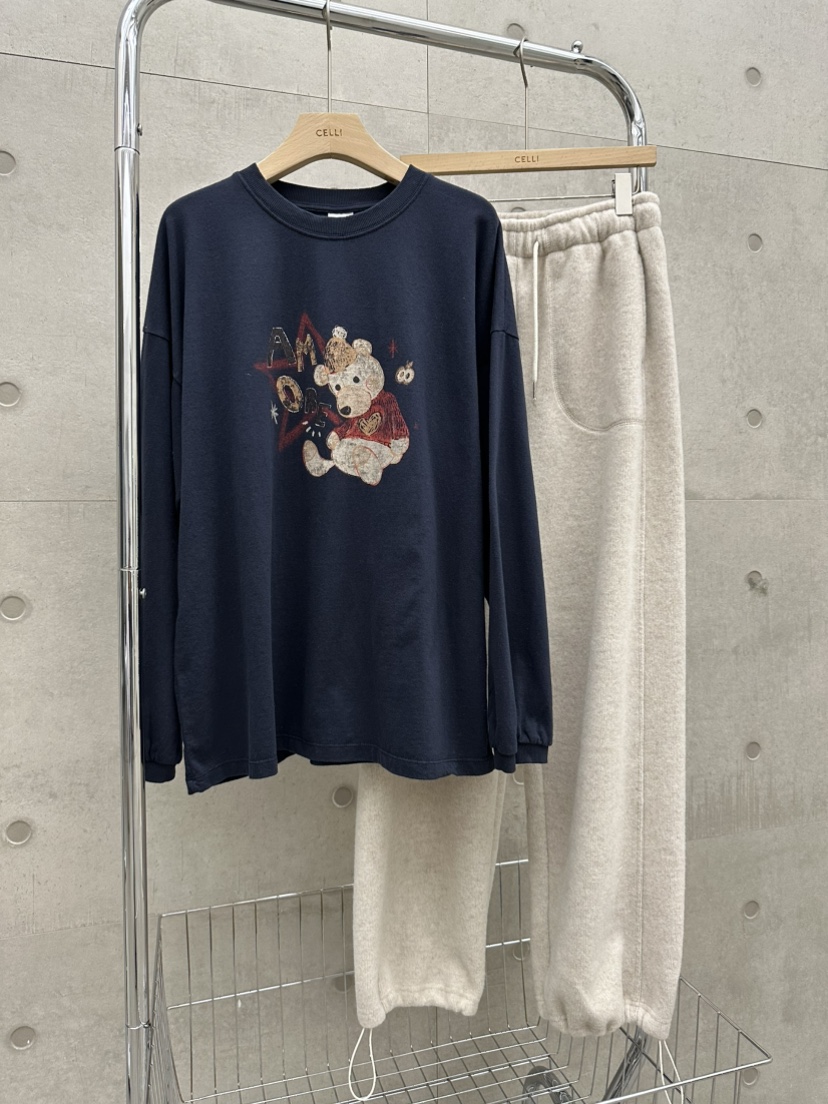 CELLI東大門㊣直郵女士新款人氣25秋冬熱賣職業推薦休閑T恤CELLIT恤