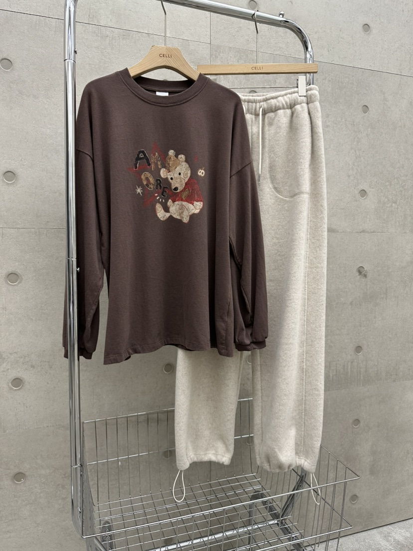 CELLI東大門㊣直郵女士新款人氣25秋冬熱賣職業推薦休閑T恤CELLIT恤