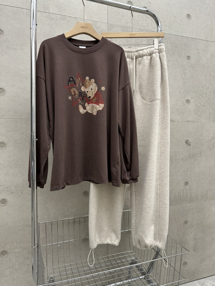 CELLI東大門㊣直郵女士新款人氣25秋冬熱賣職業推薦休閑T恤CELLIT恤