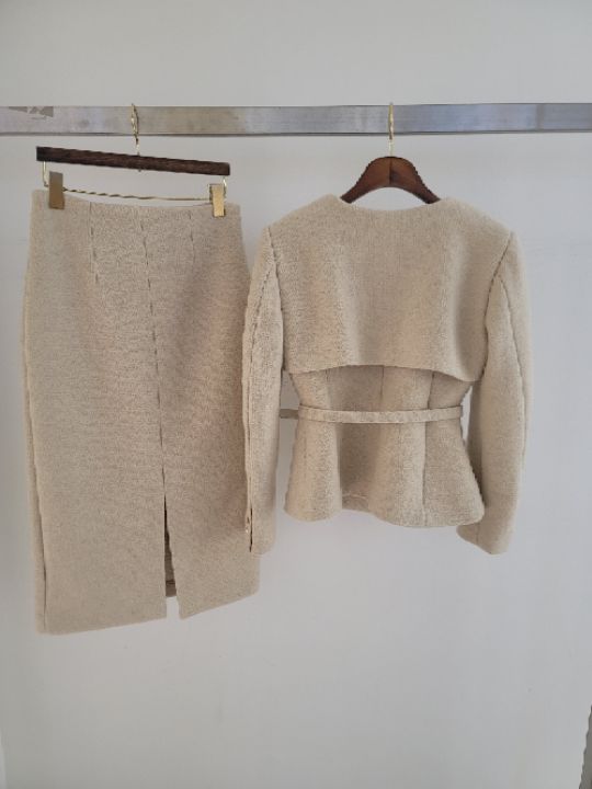 CATS東大門㊣實拍女士新款25秋冬人氣休閑推薦套裝羊毛套裝CAT.S套裝