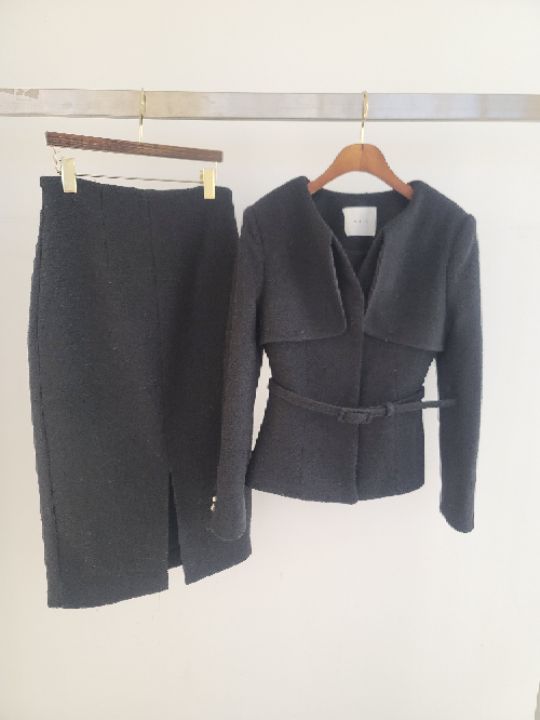 CATS東大門㊣實拍女士新款25秋冬人氣休閑推薦套裝羊毛套裝CAT.S套裝圖色3