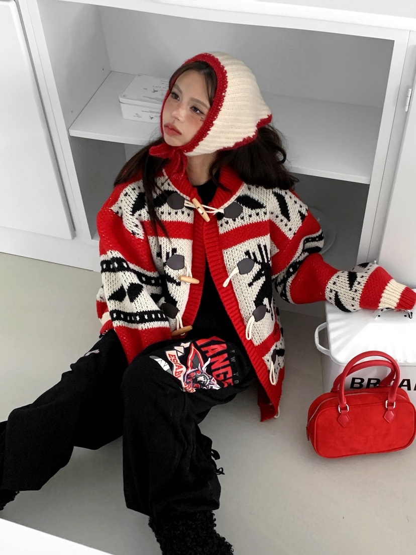 OURWAVE/OUR ROOM東大門㊣直郵女士新品人氣25秋冬針織衫Our Wave/Our Room針織衫