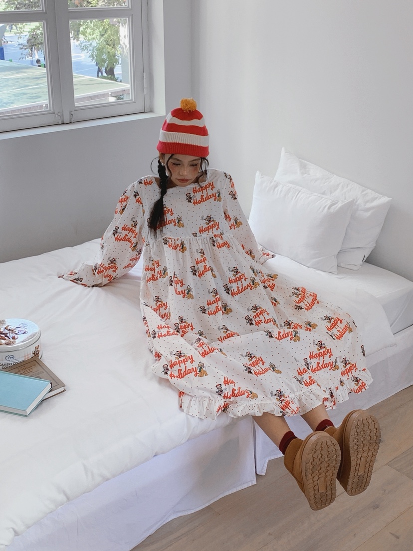 OURWAVE/OUR ROOM東大門㊣直郵女裝新款人氣25秋冬職業睡衣Our Wave/Our Room睡衣