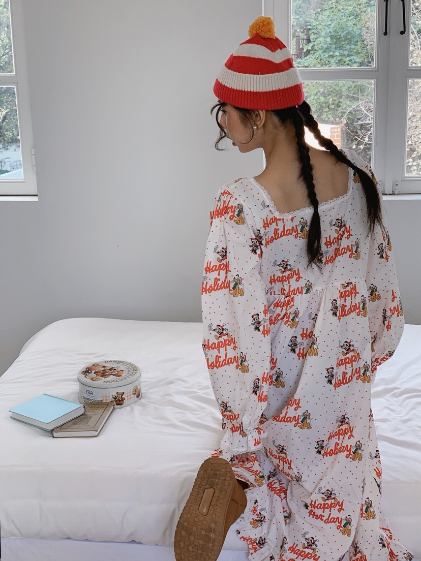 OURWAVE/OUR ROOM東大門㊣直郵女裝新款人氣25秋冬職業睡衣Our Wave/Our Room睡衣