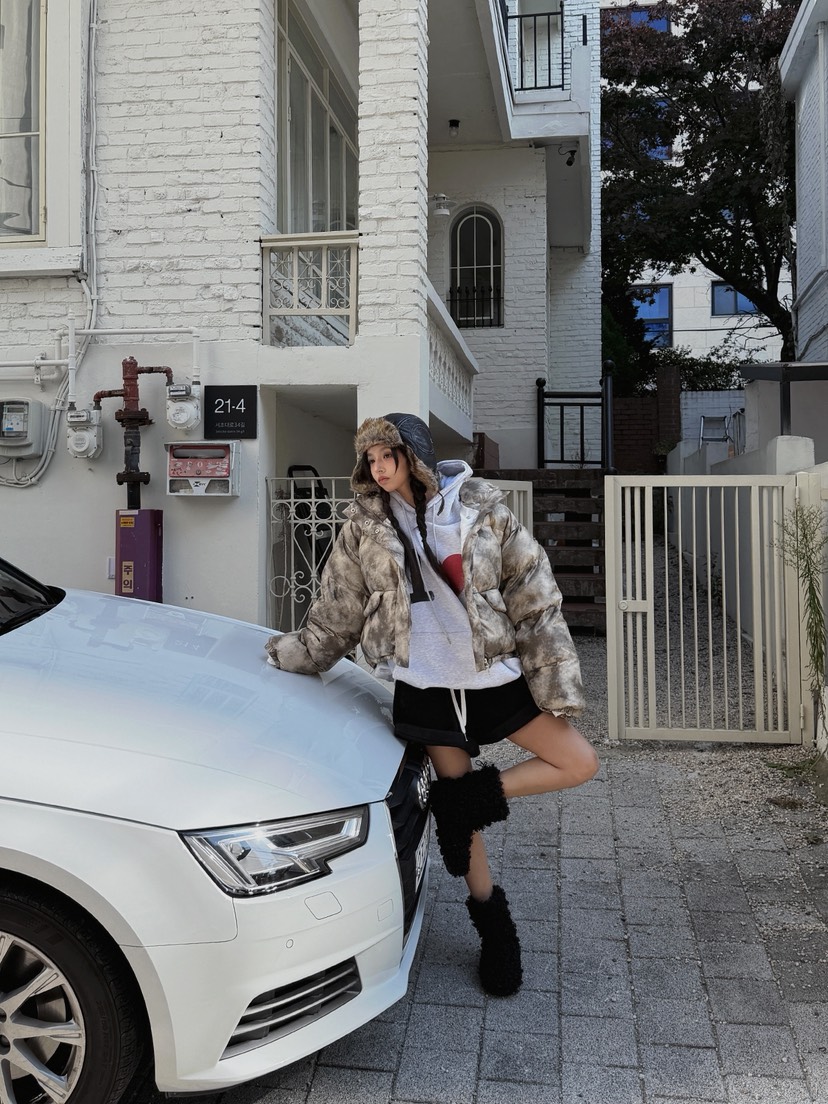 OURWAVE/OUR ROOM韓國直郵㊣女士新款熱賣推薦時尚短款棉服Our Wave/Our Room短款棉服