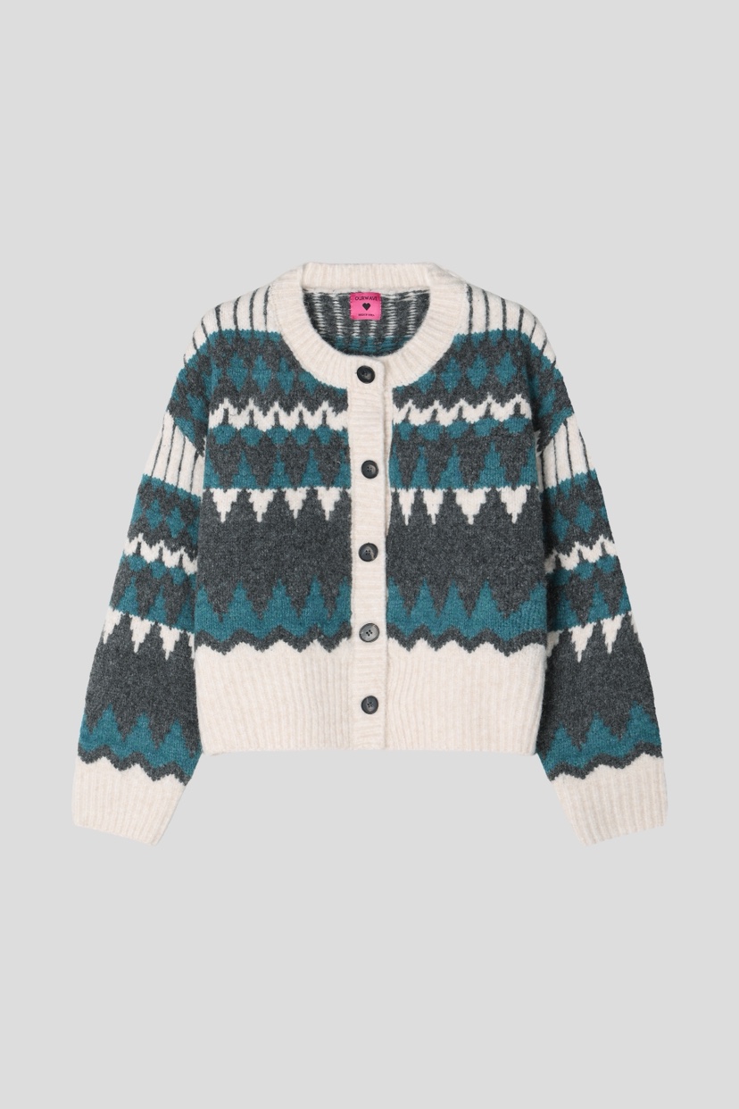 OURWAVE/OUR ROOM東大門㊣代購女裝新款休閑針織衫羊毛開衫Our Wave/Our Room針織衫圖色1