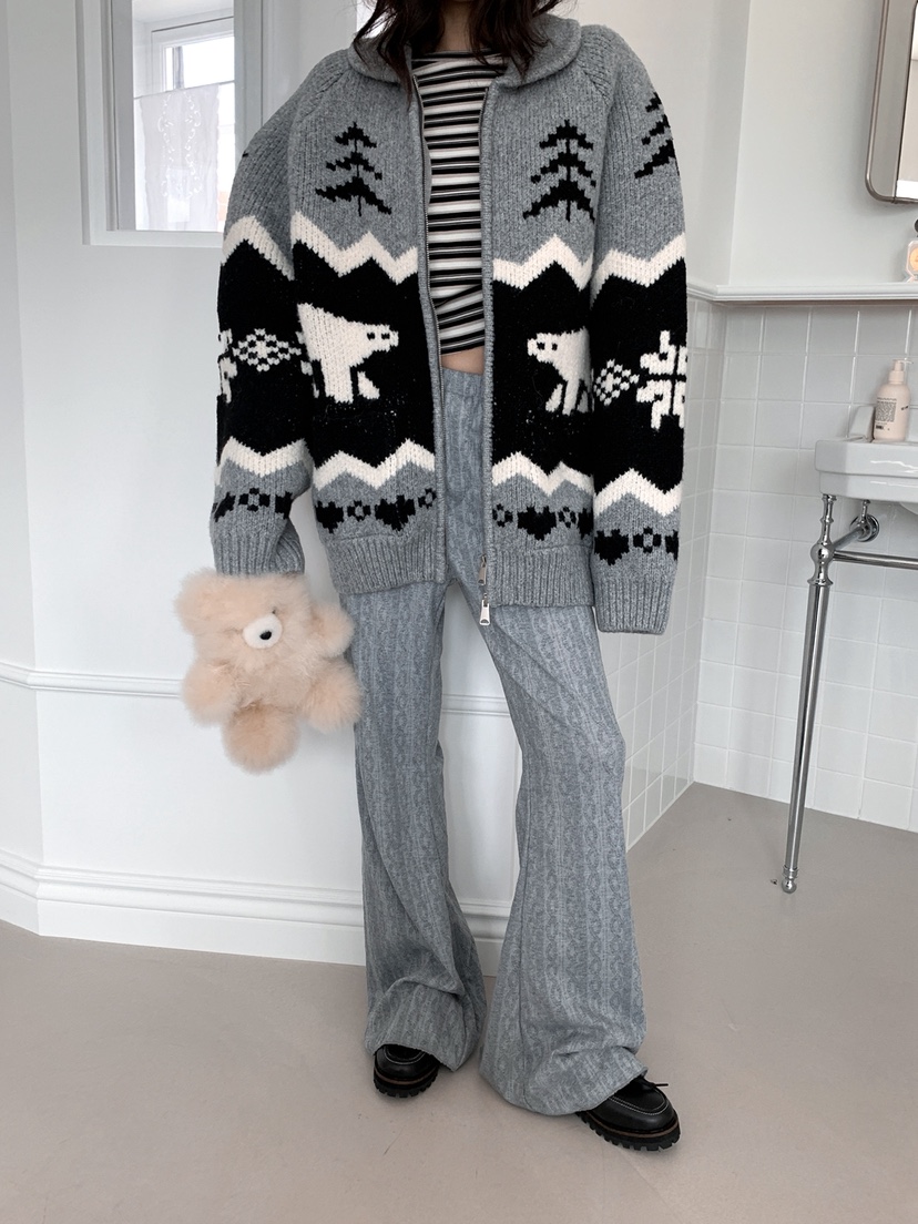 OURWAVE/OUR ROOM韓國直郵㊣女士新款25秋冬熱賣職業針織衫Our Wave/Our Room針織衫