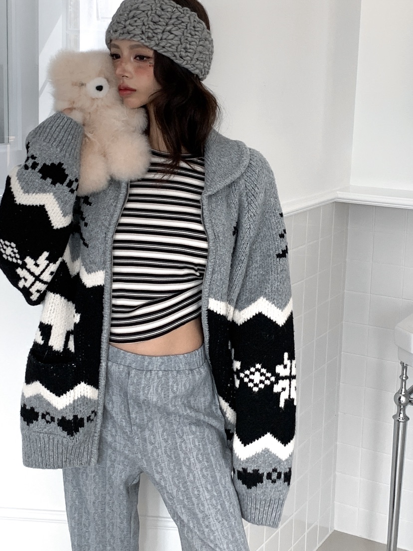 OURWAVE/OUR ROOM韓國直郵㊣女士新款25秋冬熱賣職業針織衫Our Wave/Our Room針織衫