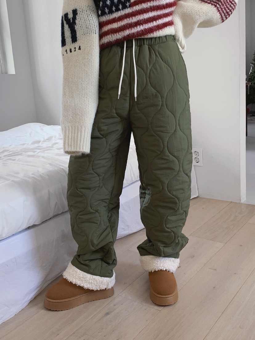 OURWAVE/OUR ROOM東大門㊣直郵女士新品熱賣推薦休閑褲羊毛Our Wave/Our Room休閑褲