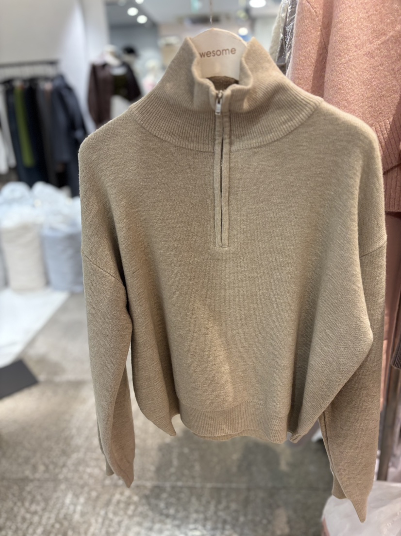 AWESOME-L東大門㊣實拍女裝新款人氣推薦時尚熱賣職業針織衫AWESOME-L針織衫圖色1