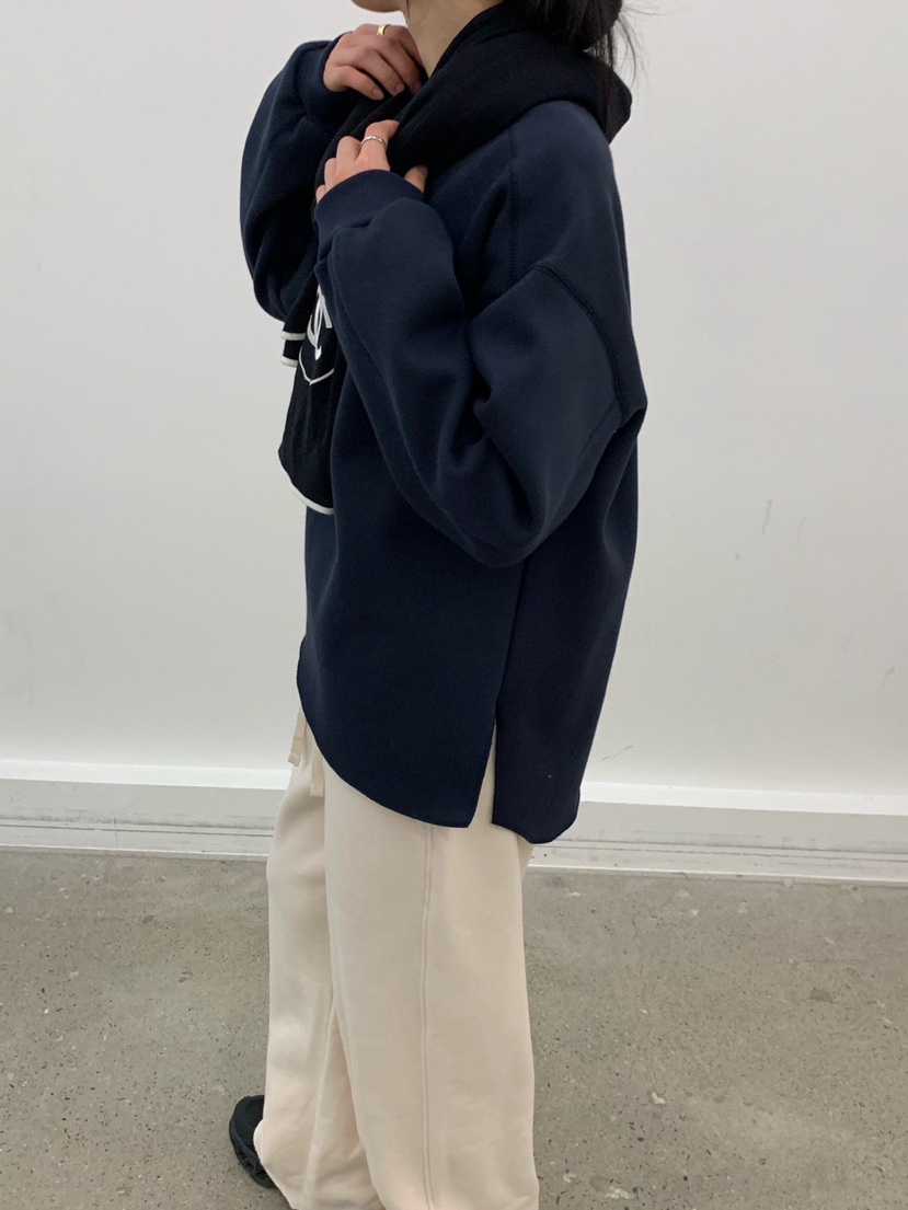 COBALT BLUE東大門㊣實拍女士新品職業休閑人氣衛衣不含圍巾COBALT BLUE衛衣