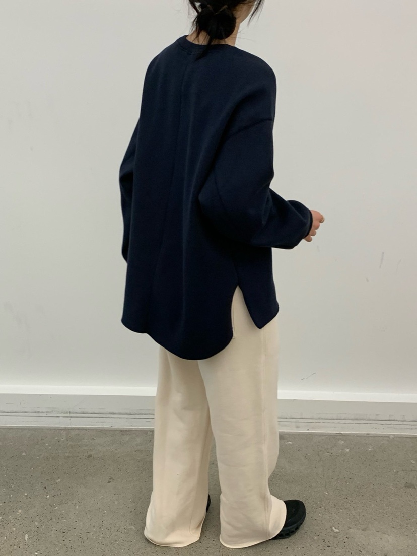 COBALT BLUE東大門㊣實拍女士新品職業休閑人氣衛衣不含圍巾COBALT BLUE衛衣