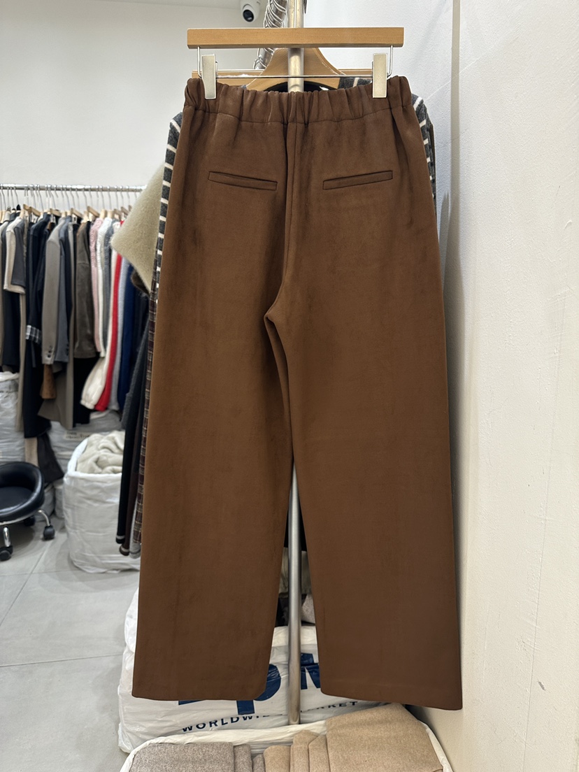 HEIZE東大門㊣實拍女裝新款25秋冬時尚人氣熱賣職業休閑褲拉絨HEIZE休閑褲