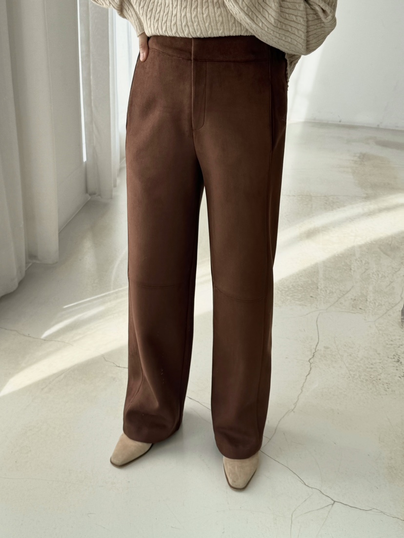 HEIZE東大門㊣實拍女裝新款25秋冬時尚人氣熱賣職業休閑褲拉絨HEIZE休閑褲