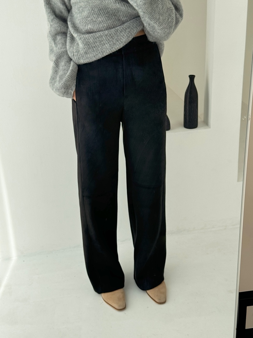 HEIZE東大門㊣實拍女裝新款25秋冬時尚人氣熱賣職業休閑褲拉絨HEIZE休閑褲