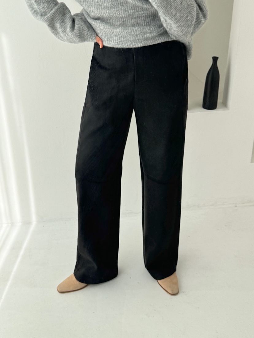 HEIZE東大門㊣實拍女裝新款25秋冬時尚人氣熱賣職業休閑褲拉絨HEIZE休閑褲