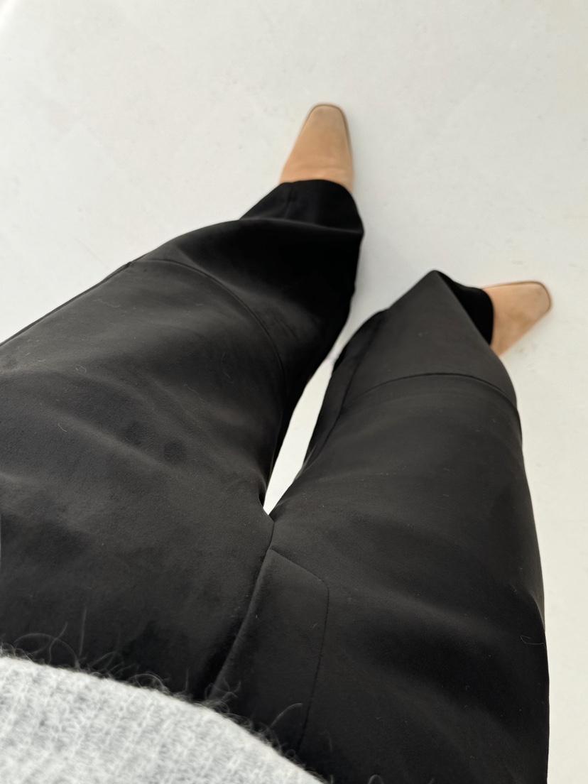 HEIZE東大門㊣實拍女裝新款25秋冬時尚人氣熱賣職業休閑褲拉絨HEIZE休閑褲