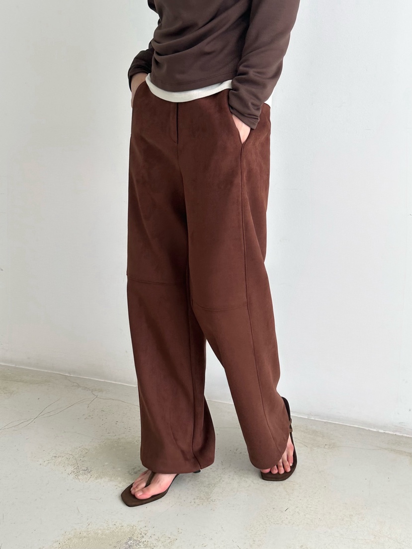 HEIZE東大門㊣實拍女裝新款25秋冬時尚人氣熱賣職業休閑褲拉絨HEIZE休閑褲