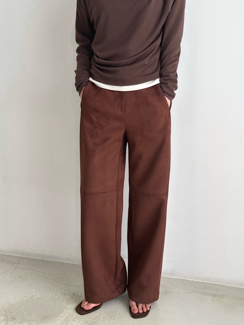 HEIZE東大門㊣實拍女裝新款25秋冬時尚人氣熱賣職業休閑褲拉絨HEIZE休閑褲