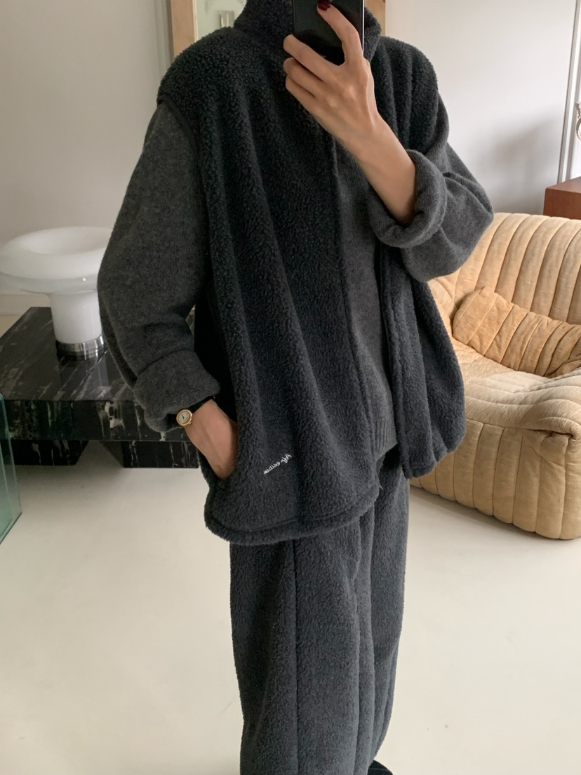 A Flan東大門㊣代購女裝新品熱賣人氣職業25秋冬時尚休閑馬甲A:FLAN EDITION馬甲