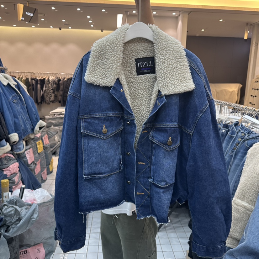 ITZEL韓國直郵㊣女裝新品休閑25秋冬人氣時尚推薦熱賣職業夾克ITZEL夾克圖色1