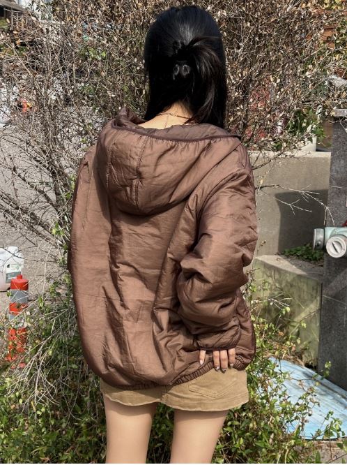 KALEIDOSCOPE東大門㊣直郵女裝新品人氣短款棉服連帽衫保暖KALEIDOSCOPE短款棉服