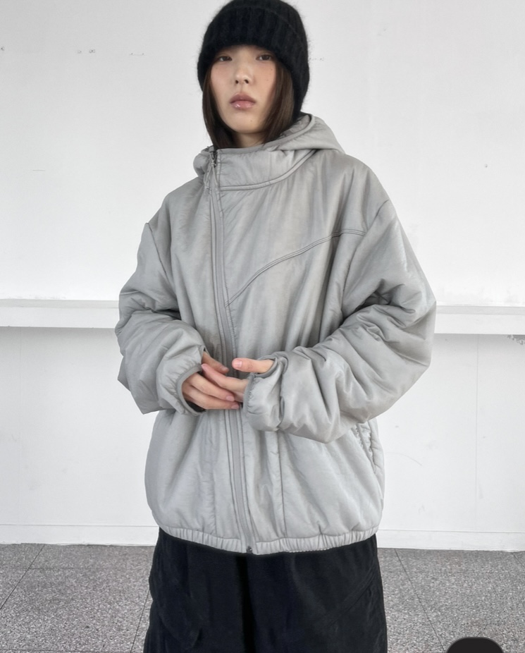 KALEIDOSCOPE東大門㊣直郵女裝新品人氣短款棉服連帽衫保暖KALEIDOSCOPE短款棉服圖色1